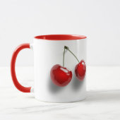 Mug Cerises vitrées par dessert rouge (Gauche)