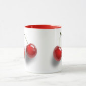 Mug Cerises vitrées par dessert rouge (Centre)