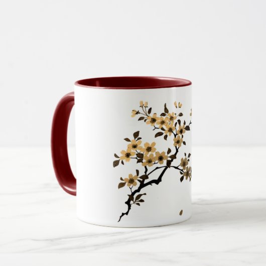 Mug Cerisier en Fleur (Devant gauche)