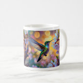 Mug Cerisier Imaginaire Sunrise Hummingbird  (Devant droit)