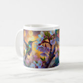 Mug Cerisier Imaginaire Sunrise Hummingbird  (Devant gauche)