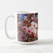 Mug Cerisier rose de printemps en fleurs (Gauche)