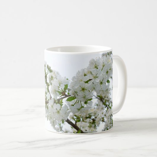Mug Cerisiers en fleurs  - (Devant droit)
