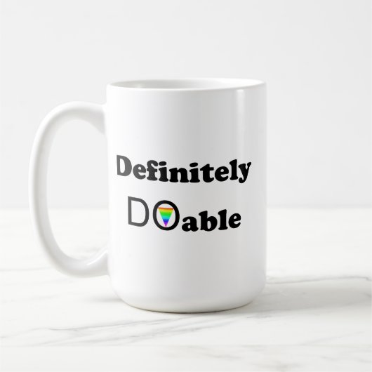 Mug Certainement Faisable (Gauche)