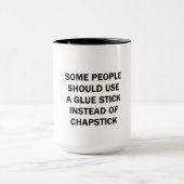 Mug Certaines personnes devraient utiliser un bâton de (Centre)