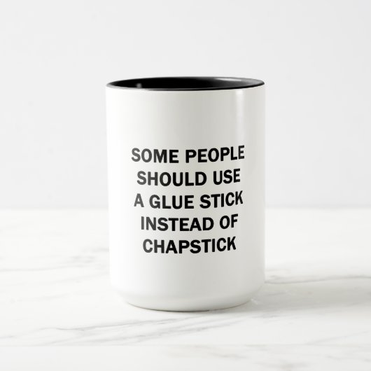 Mug Certaines personnes devraient utiliser un bâton de (Centre)