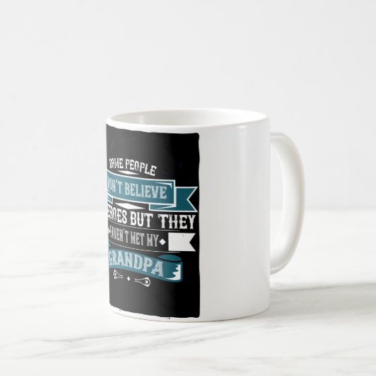 Mug Certaines personnes ne croient pas en HÉROS, mais (Devant droit)