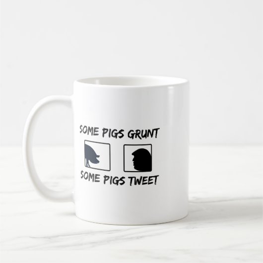 Mug Certains cochons grognent (Gauche)