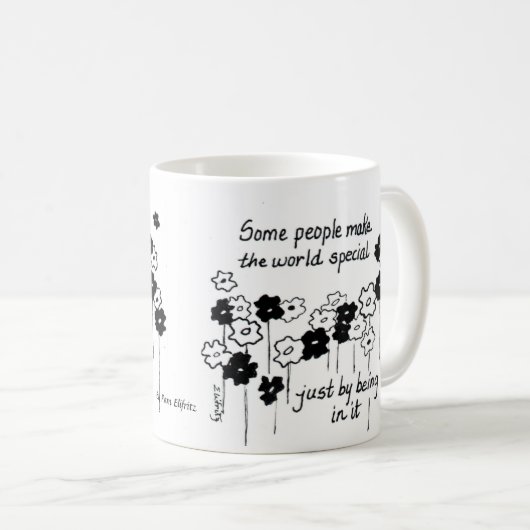 Mug Certains font du monde une spéciale (Devant droit)