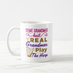 Mug Certains grand-mas Knit Real Grandmas Jouer la har