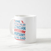 Mug Certains M'Appelent Un Électricien (Devant gauche)