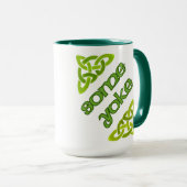 Mug Certains Yoke - Irlandais Drôle Design (Devant droit)