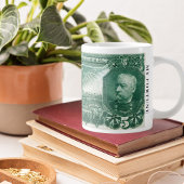 Mug Certificat Argent 5 $ - Note Verte 1896 - Son