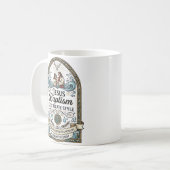 Mug Certificat de baptême de Jésus Style Certificat de (Devant gauche)