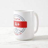Mug certifié CompTIA A+ (Devant droit)
