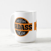 Mug Certifié Personnalisé Chicano (Devant gauche)