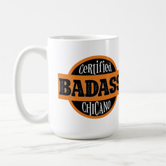 Mug Certifié Personnalisé Chicano (Gauche)