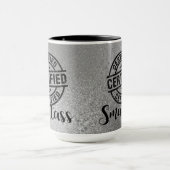 Mug Certifié Smartass Argent (Centre)
