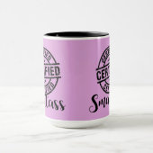 Mug Certifié Smartass Rose (Centre)