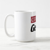 Mug Certified Genius (Gauche)