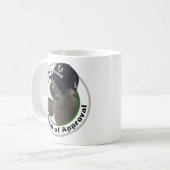 Mug Certified Seal of Approval | Deadpan Seal Custom (Devant gauche)