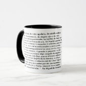 Mug CERVANTES, je suppose ? - Taza de DON QUICHOTTE (Devant gauche)