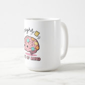 Mug Cerveau ADHD Mignon (Devant droit)