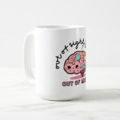 Mug Cerveau ADHD Mignon (Devant gauche)