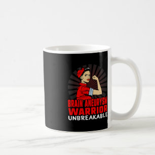 Mug Cerveau Aneurysme Sensibilisation Femmes non-brisé