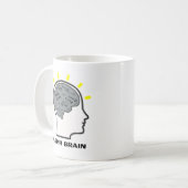 Mug Cerveau d'ASMR (Devant gauche)