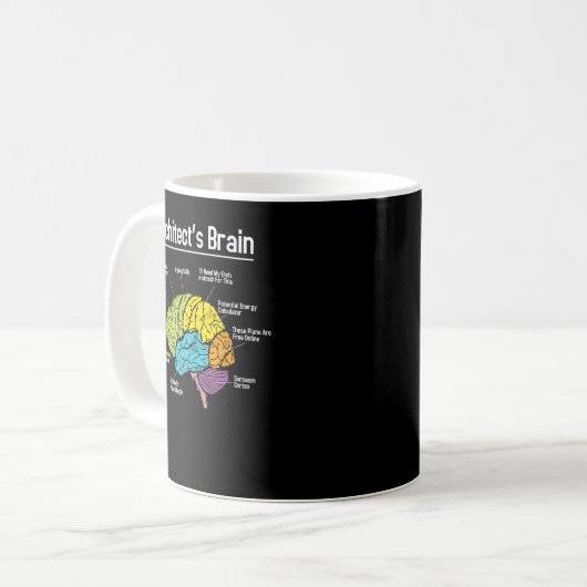 Mug Cerveau de l'architecte - Architect Architecture D (Devant gauche)