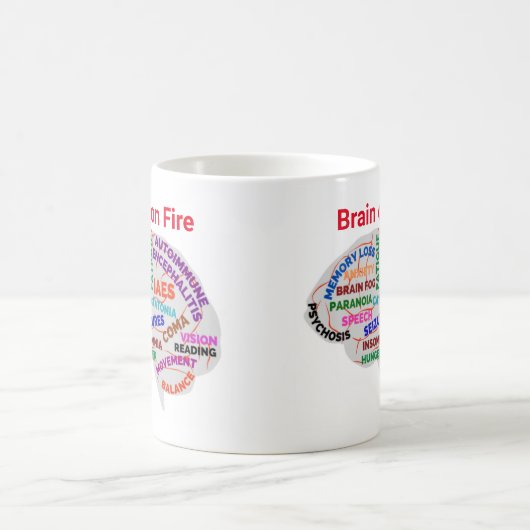 Mug Cerveau en feu Mois de sensibilisation aux AE 2023 (Centre)