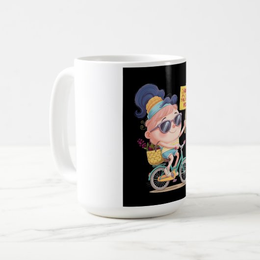 Mug Cerveau en pause : C'est moi ! Maintenant (Devant gauche)