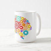 Mug Cerveau engraisser Musique de base (Devant droit)