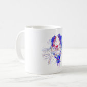 Mug Cerveau et Tracktography (Devant gauche)