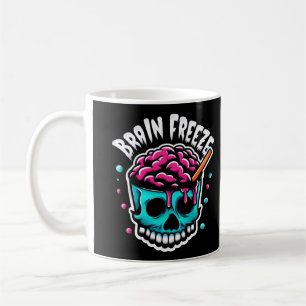 Mug Cerveau gel crâne Éffrayant Halloween Conception b