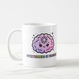 Mug Cerveau Mignon Drôle de Réflexion en Cours