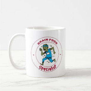 Mug Cerveau Spécialiste alimentaire cerveau zombie