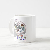 Mug Cerveau sur des pigeons (Devant gauche)