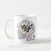 Mug Cerveau sur des pigeons (Gauche)