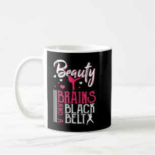 Mug Cerveaux de beauté Ceinture noire Arts martiaux Ka
