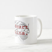 Mug Cerveaux du coeur I (Devant droit)