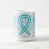 Mug Cervical Cancer Sensibilisation Ruban Angel Art Mu (Centre)