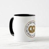 Mug Ces bretzels me rendent assoiffé (Devant gauche)