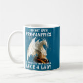 Mug Ces dragons n'énoncent pas de grossièretés (Gauche)
