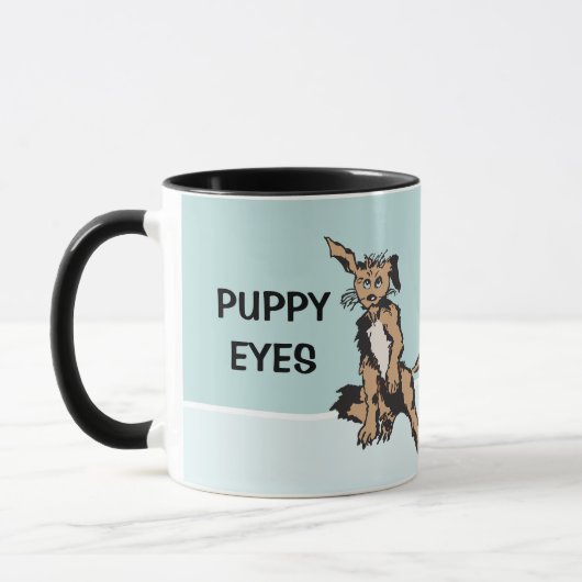 Mug Ces yeux chiots (Gauche)