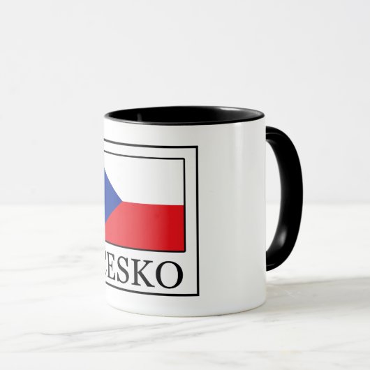 Mug Česko (Devant droit)