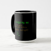 Mug Cessez la désinsectisation de moi ou je vous (Devant gauche)