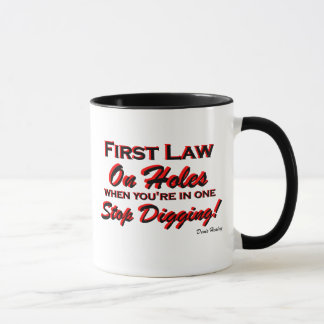 Mug Cessez le creusement !