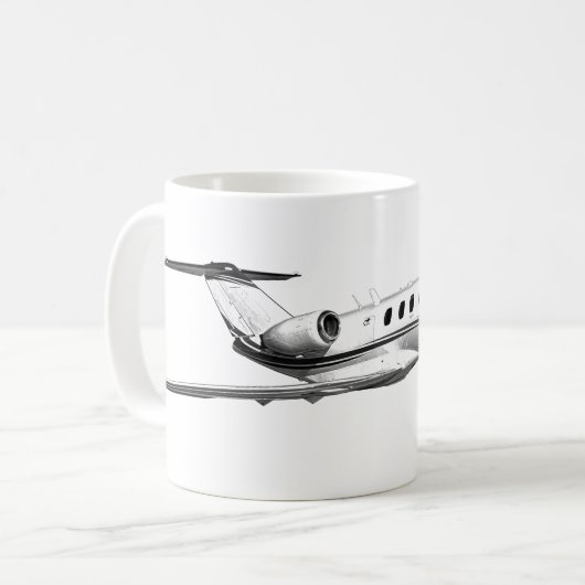 Mug Cessna CitationJet (Devant gauche)